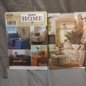 Set Of 2 Home Decor Patterns